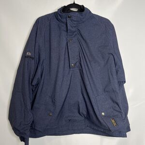 TOURNEY Gore-Tex 1/2 Zip Golf Pullover Windbreaker Mens L Herringbone Sweatshirt